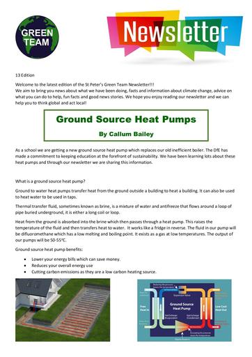 Green Team Newsletter 13
